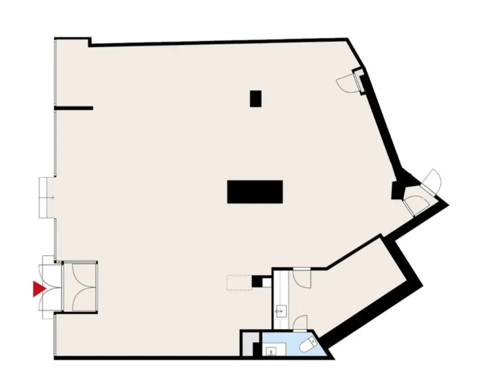 Kaisaniemenkatu 6, 168m2, 1. kerros, Liiketila