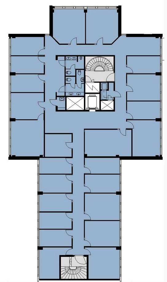 Upseerinkatu 1, 462m2, 3. kerros, Toimistotila