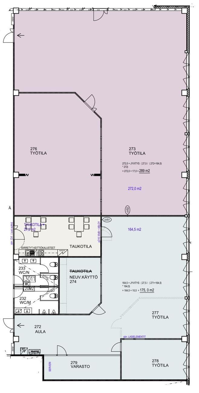 Rahtarinkatu 5, 423m2, 3. kerros, Toimistotila