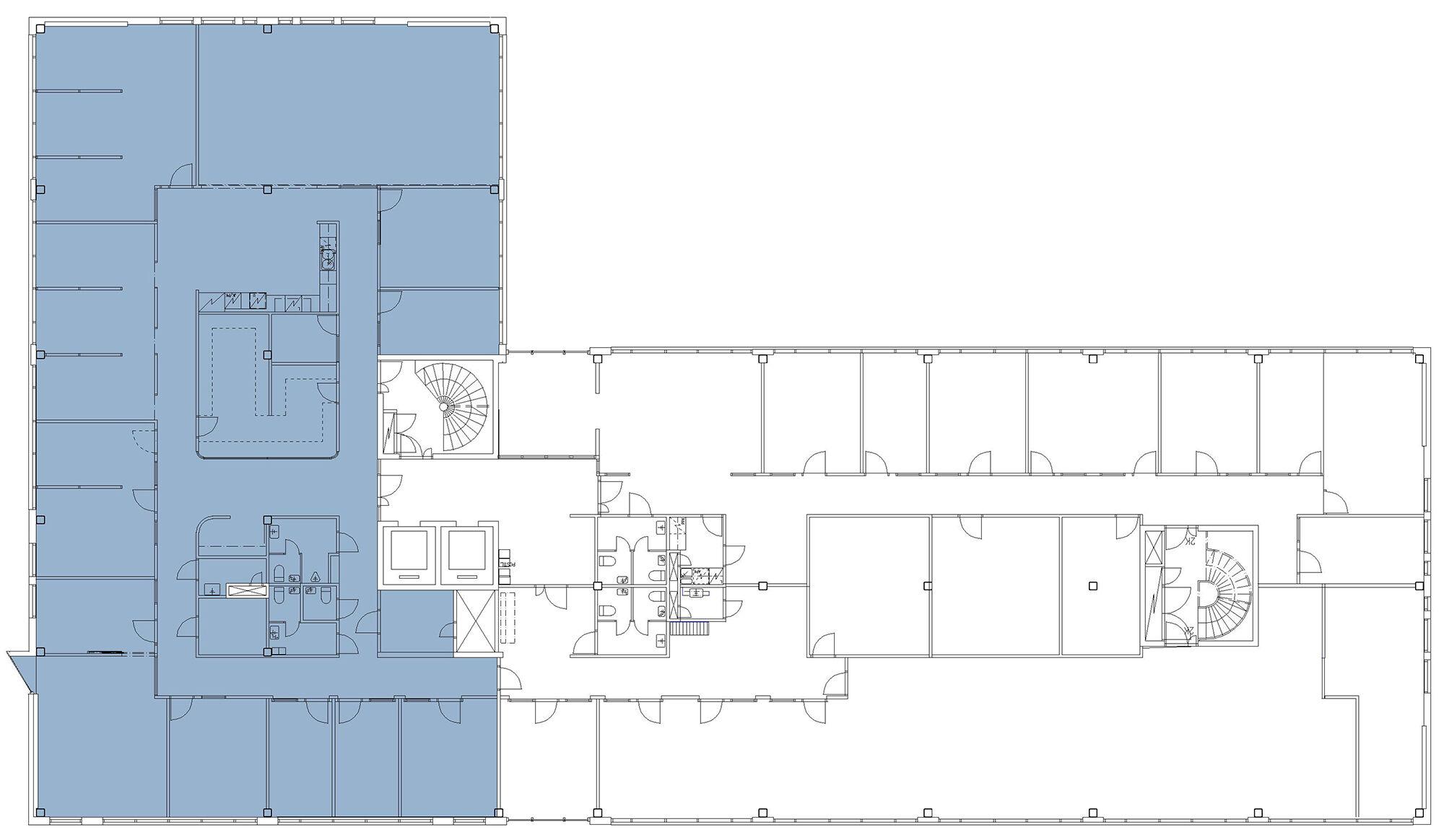 Pihatörmä 1 A, 442m2, 5. kerros, Toimistotila