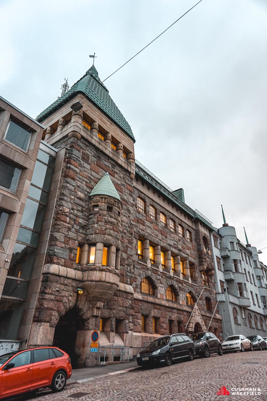 Korkeavuorenkatu 35, 346m2, 1. kerros, Toimistotila