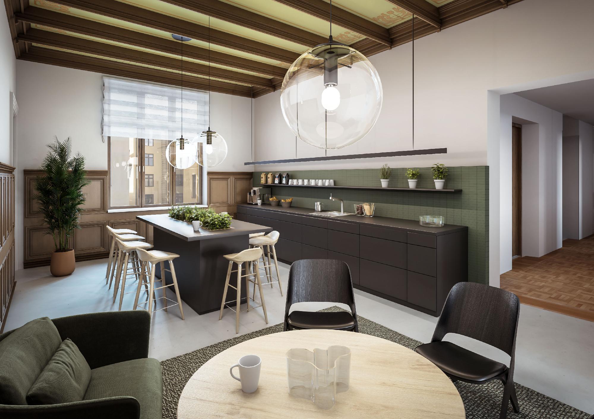 Eteläesplanadi 12, 545m2, 2. kerros, Toimistotila