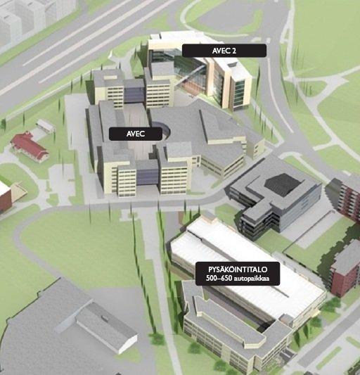 Esikunnankatu 1, 12500m2, Useita kerroksia, Toimistotila