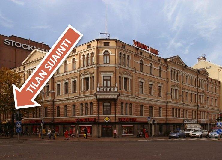 Hämeenkatu 2 TAMPERE, 266m2, Useita kerroksia, Liiketila