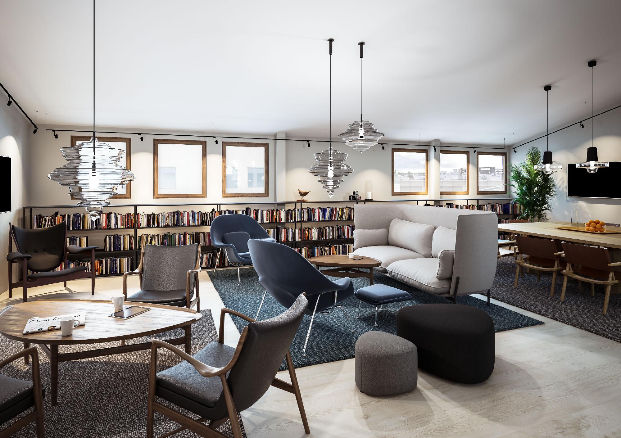 Eteläesplanadi 12, 390m2, 6. kerros, Toimistotila