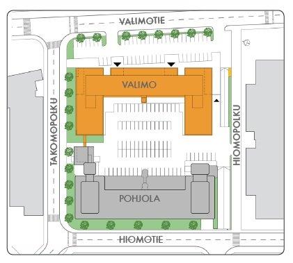 Valimotie 14 / Hiomotie 5, 15000m2, Koko rakennus, Toimistotila